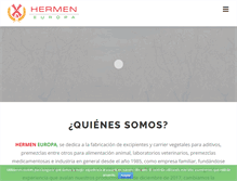 Tablet Screenshot of hermensl.com